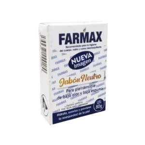 JABON NEUTRO 80G (FARMAX)(RECETURA)