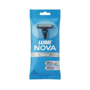 AFEITADORA LUMI NOVA 3 HOJILLAS X 1 UNID