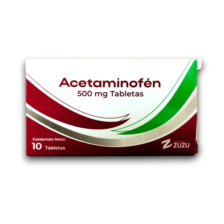 ACETAMINOFEN 500 MG X 10 TAB (ZUZU)