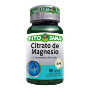 CITRATO DE MAGNESIO 400MG X 60 TAB (FITOSANA)
