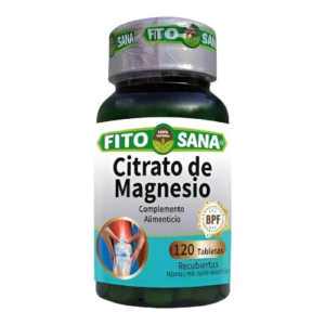 CITRATO DE MAGNESIO 400MG X 120 TAB (FITOSANA)