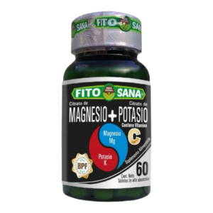 CITRATO DE MAGNESIO+CITRATO DE POTASIO CON VIT C X 60 TAB (FITOSANA)