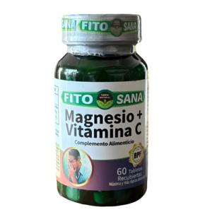 MAGNESIO + VITAMINA C X 60 TAB (FITOSANA)