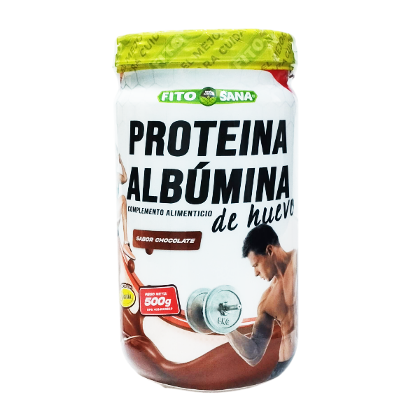 PROTEINA DE HUEVO SABOR CHOCOLATE X 500G (FITOSANA)