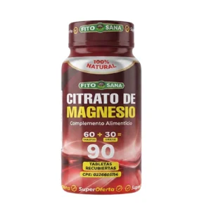 CITRATO DE MAGNESIO 400MG X 90 TAB FITOSANA