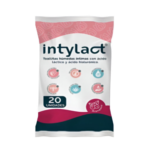 TOALLITAS HUMEDAS INTYLACT ARANDANO X 20UND
