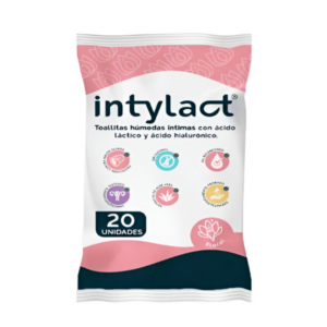 TOALLITAS HUMEDAS INTYLACT FLORAL X20UND