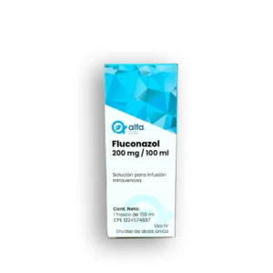 FLUCONAZOL 200 MG / 100 ML X 1 AMP (ALFA)