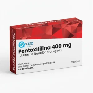 PENTOXIFILINA 400MG X 30 TAB (ALFA)
