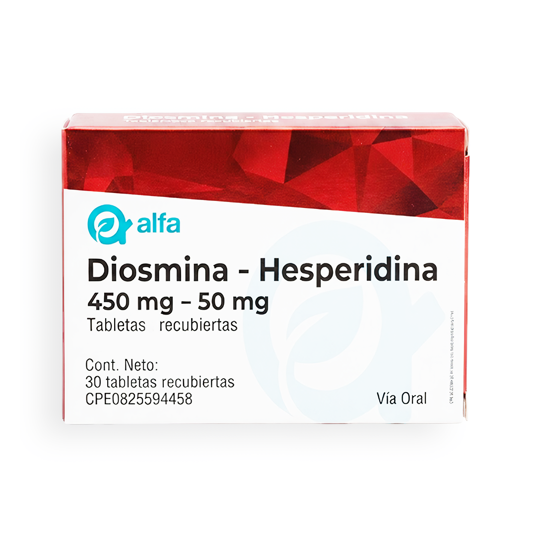 DIOSMINA – HESPERIDINA 450MG/50MG X 30 TAB (ALFA)