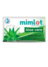 JABON BARRA MIMLOT ALOE VERA 125G