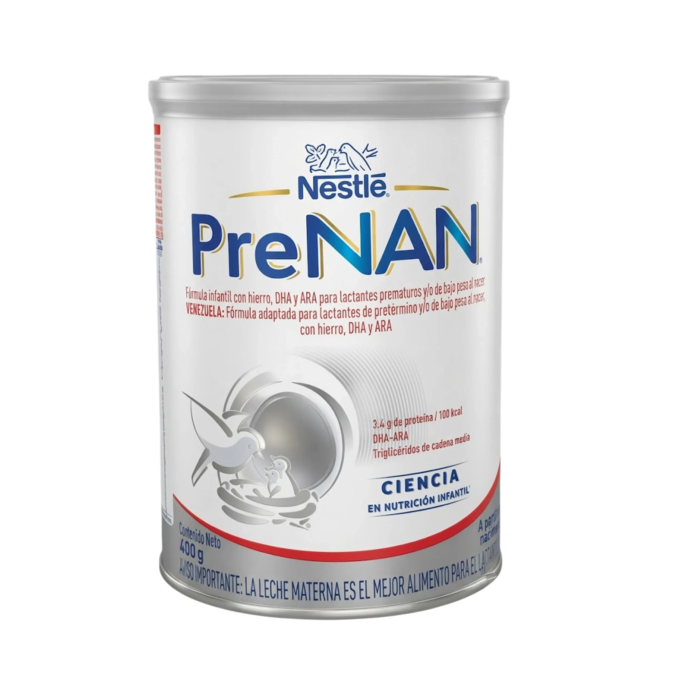 PRE NAN FORMULA PARA LACTANTES PREMATUROS 0+ MESES 400GR (NESTLE)