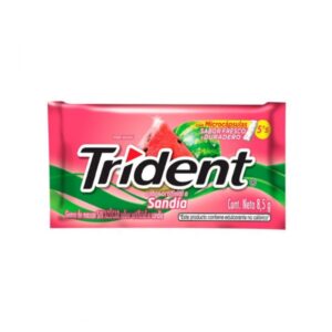 CHICLES TRIDENT 8,5G SABOR SANDIA (MISCELANEOS)