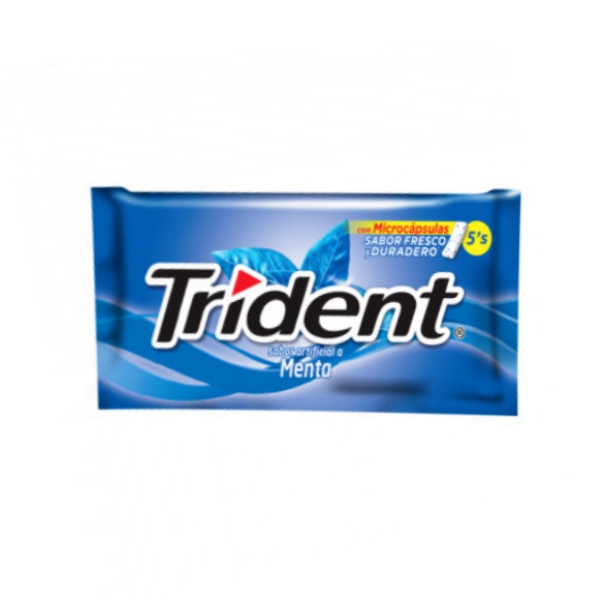 CHICLES TRIDENT 8,5G SABOR MENTA (MISCELANEOS)