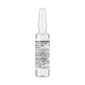 ACIDO TRANEXAMICO  500MG/5ML I.V X 1 AMP (GLOBALMEDIC)