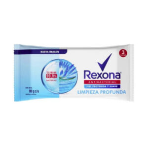 JABON ANTIBACTERIAL LIMPIEZA PROFUNDA X 110 GR (REXONA)
