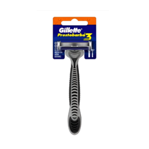 AFEITADORA GILLETTE PRESTOBARBA 3 HOJILLAS X 1 (P&G)