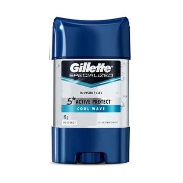 DESODORANTE GILLETTE EN GEL SPECIALIZED COOL WAVE 82G (P&G)