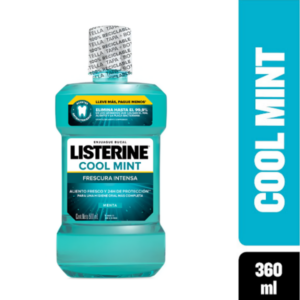 LISTERINE COOL MINT FRESCURA INTENSA 360ML (VERDE)