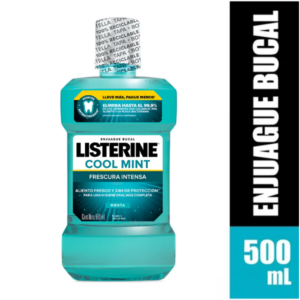 LISTERINE COOL MINT FRESCURA INTENSA 500ML (VERDE)