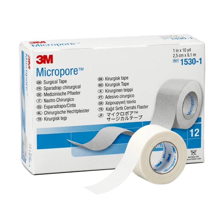 ADHESIVO MICROPORE 1 X 10YD BLANCO REF 1530-1 (3M)(MMQ)
