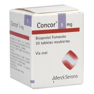 CONCOR 5MG X 30 TAB (BISOPROLOL)(MERCK)
