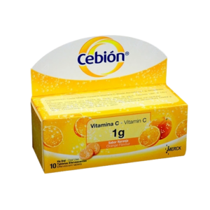 CEBION 1GR X 10 TAB EFERV (VITAMINA C)(TABLETAS) FARMA, S.A.