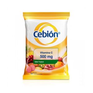 CEBION 500MG X 12 TAB MAST (VITAMINA C)(FARMA, S.A.)