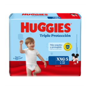 PAÑALES HUGGIES TRIPLE PROTECCION  MAXI PROTECT TALLA XXG X 20UND