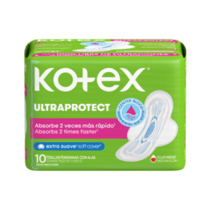 KOTEX TOALLAS SANITARIAS ULTRAPROTECT DIURNAS X 10 UNID (MISCELANEOS)