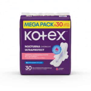 KOTEX NOCTURNA ULTRA PROTECT MEGA PACK X 30 (COLPAPEL, S.A.S)