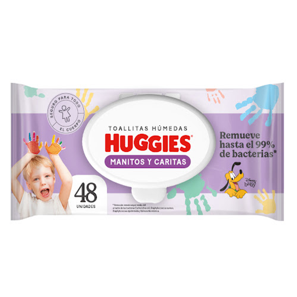 TOALLAS HUMEDAS HUGGIES MANITAS X 48 UND