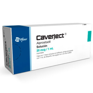 CAVERJECT 20MG 1 AMP PRELLENADA (ALPROSTADIL) (PFIZER)