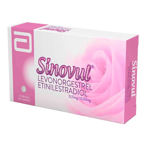 SINOVUL 0,15MG/0,03MG TAB X 21 (CAJA) (LEVONORGESTREL/ETINILESTRADIOL) (ABBOT