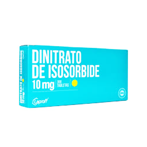 DINITRATO DE ISOSORBIDE 10MG X 10 TAB (LAPROFF)