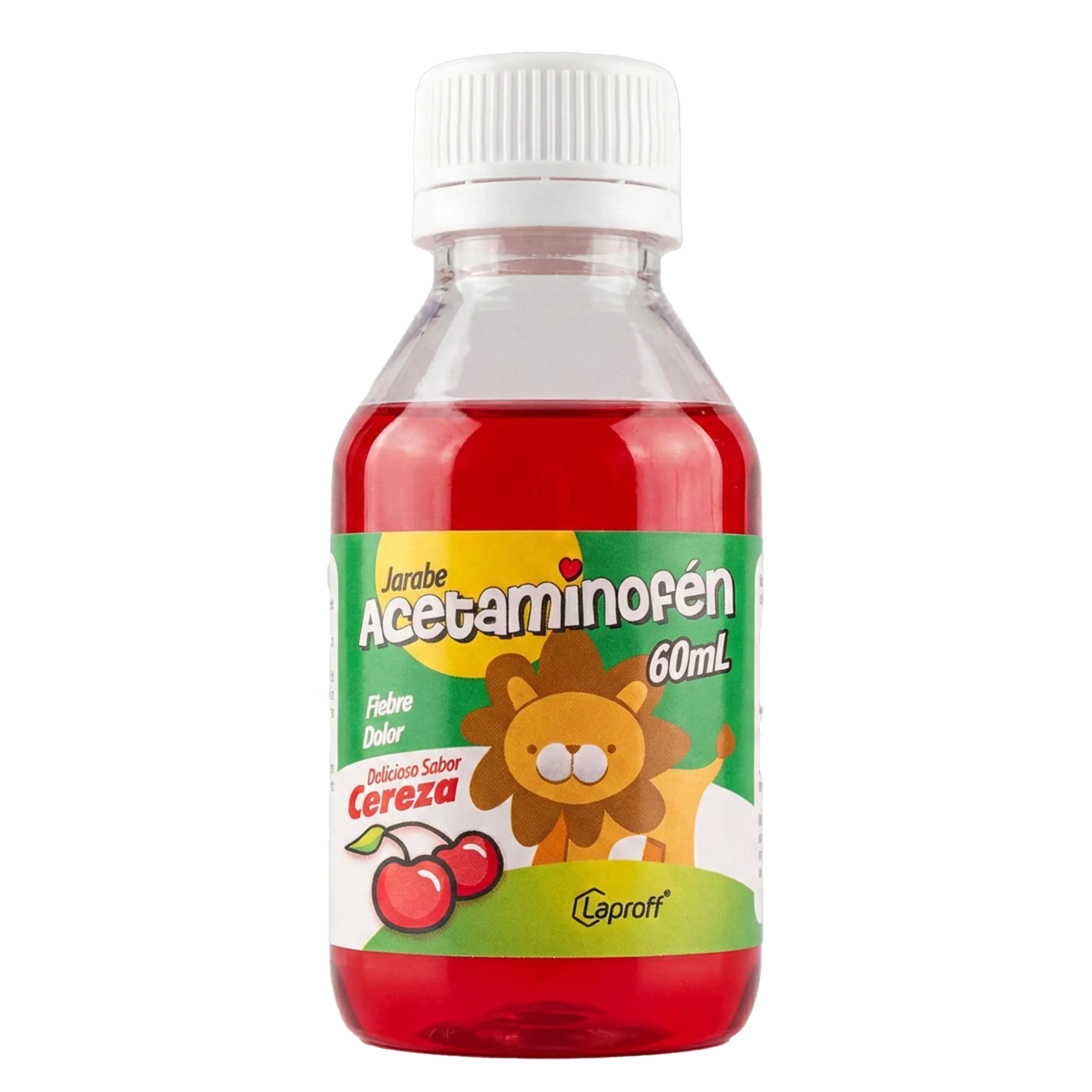ACETAMINOFEN 150MG/5ML JBE X 60ML (LAPROFF)