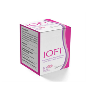IOFI ROSADO SUPLEMENTO DE FUMARATO FERROSO+ACIDO FOLICO+VIT C X 30 TAB (LAPROF