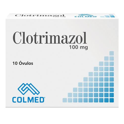 CLOTRIMAZOL 100MG X 10 OVULOS (COLMED)
