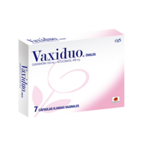 VAXIDUO 100/400MG X 7 OV (CLINDAMICINA-KETOCONAZOL) (PROCAPS) (TABLETAS) (VIVAX)