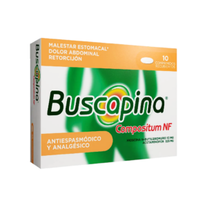 BUSCAPINA COMPOSITUM NF X 10 COMP (ACETAMINOFEN+HIOSCINA)(SANOFI)(TABLETAS)