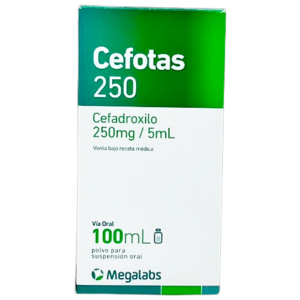 CEFOTAS 250MG/5 ML JBE PED 100 ML  (CEFADROXILO) (MEGALABS)