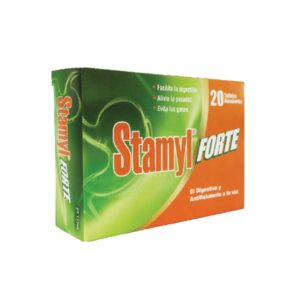 STAMYL FORTE X 20TAB (PANCREATINA – SIMETICONA)(FARMA, S.A)