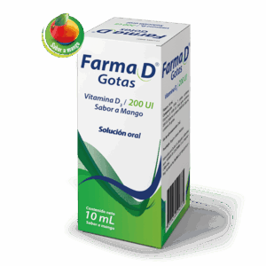 FARMA D  200 UI X 10 ML (VITAMINA D3) (GOTAS) (FARMA, S .A)