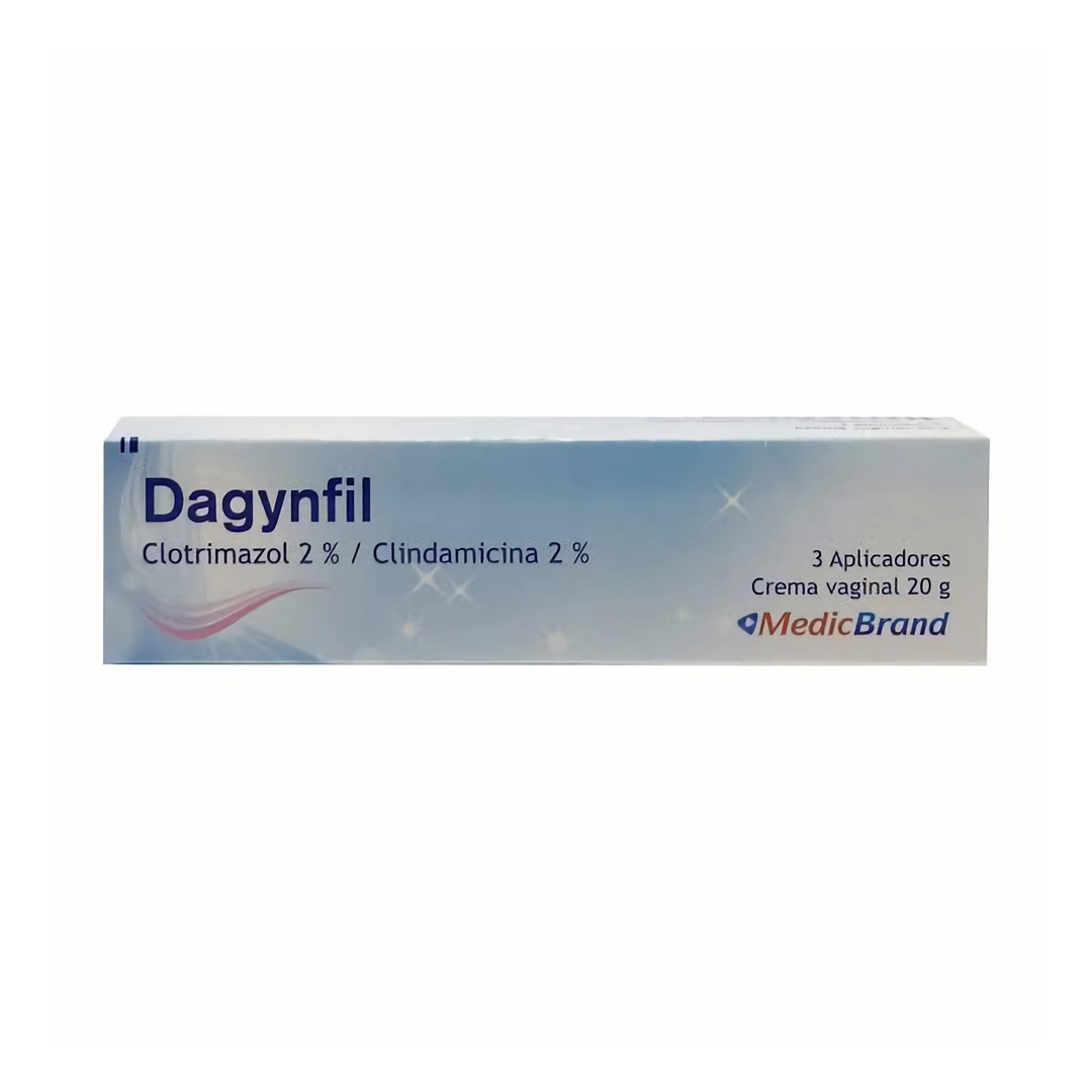 DAGYNFIL CREMA VAGINAL 20GR (CLOTRIMAZOL 2%+CLIINDAMICINA 2%) (COASPHARMA)