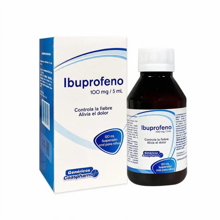 IBUPROFENO 100MG/5ML SUSP 120ML (COASPHARMA)