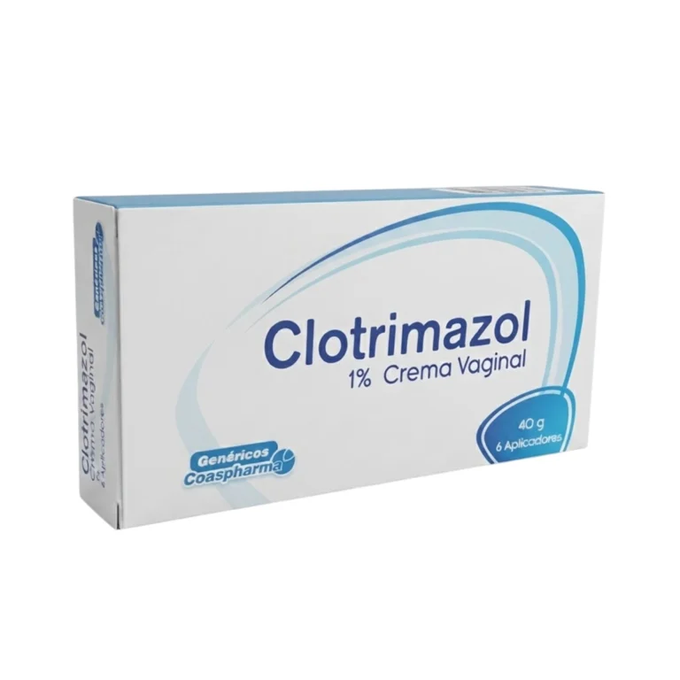CLOTRIMAZOL 1% CREMA VAGINAL 40 GR 6 APLICADORES (COASPHARMA)