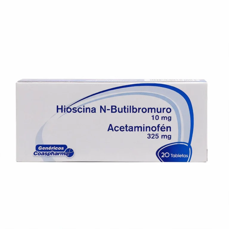 HIOSCINA N-BUTILBROMURO X 20 TAB (COASPHARMA)(TABLETAS)