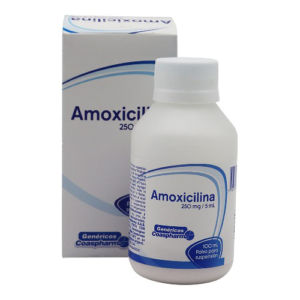 AMOXICILINA 250MG/5ML POLVO SUSP X 100ML (COASPHARMA)