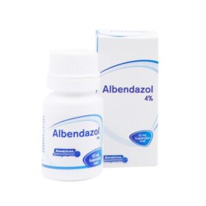 ALBENDAZOL 4% SUSP X 10ML X 1 FRASCO (400MG) (COASPHARMA)