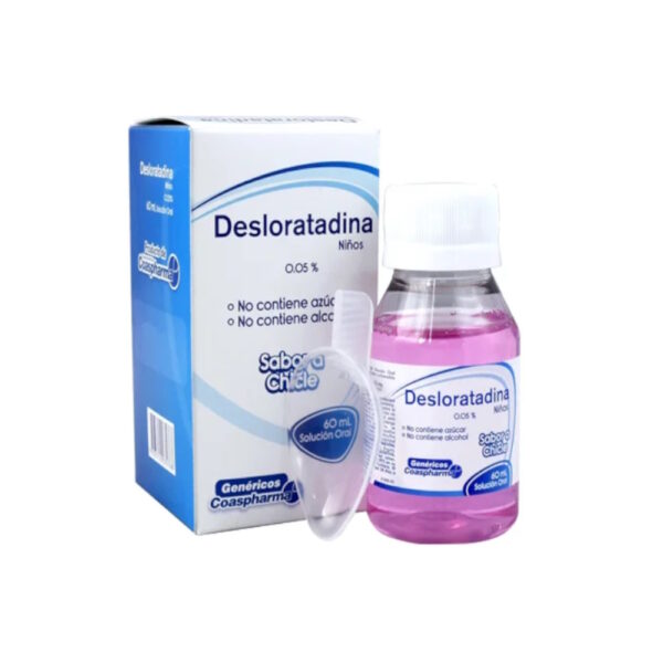 DESLORATADINA SOL ORAL X 60ML S/CHICLE COASPHARMA